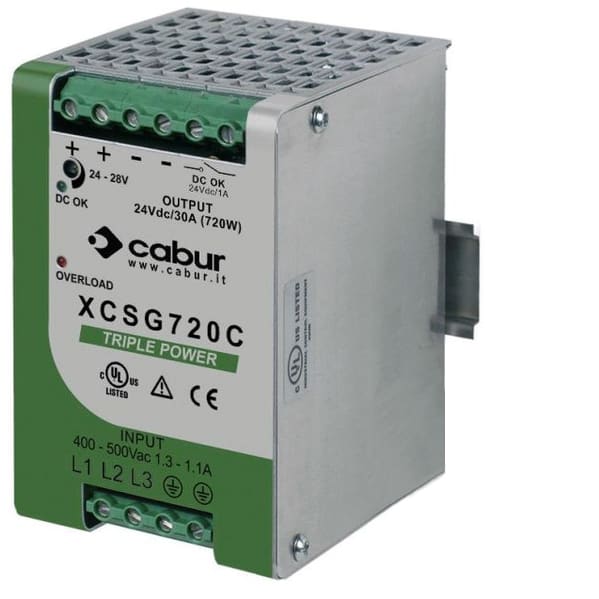 CABUR SRL CBRXCSG720C CSG720C ALIMENT 3-F 24VDC 30A