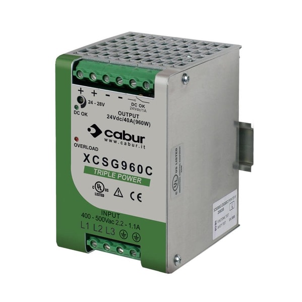 CABUR SRL CBRXCSG960C CSG960C ALIMENT 3-F 24VDC 40A
