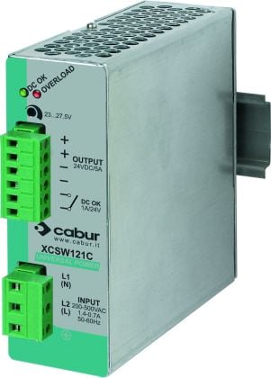 CABUR SRL CBRXCSW121C CSW121C ALIMENT 1-2-F 24VDC 5A