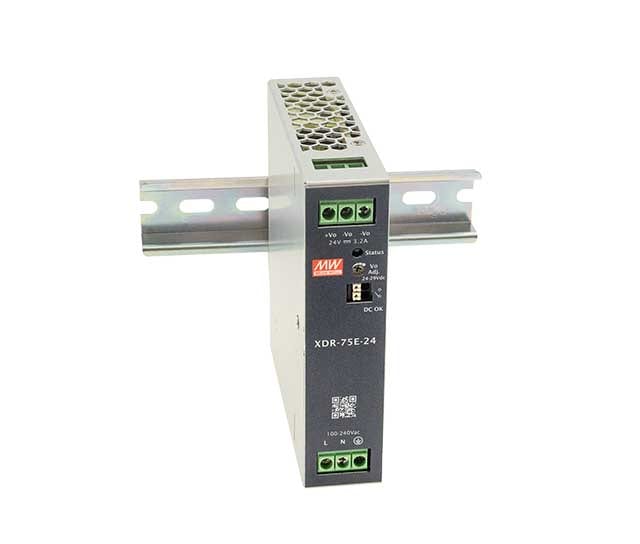 DIGIMAX SRL DIXXDR-75E-24 ALIMENTATORE DIN RAIL 24V 75W 3,2A ECO