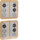 HAGER - HAGXEVA300 SET ADESIVI FRONTALI PER EVCS BASE