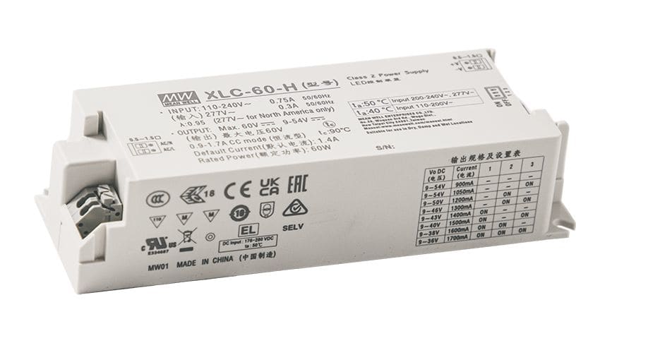 DIGIMAX SRL DIXXLC-60-H-B DRIVERLED 60W1400MA 100-305VAC IP67 DIM3