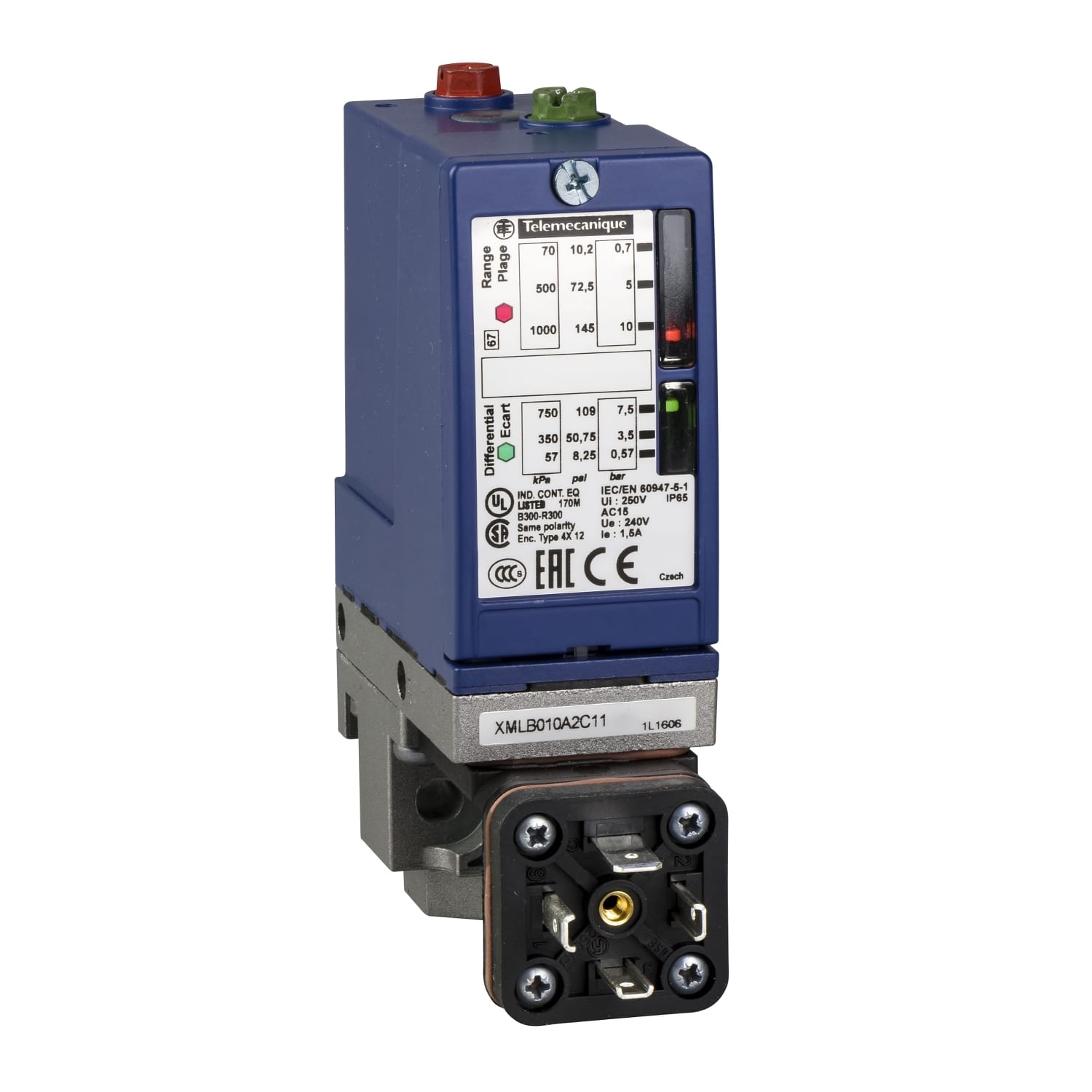 YAGEO TMSS ITALY SRL TSIXMLB010A2C11 PRESSOSTATO