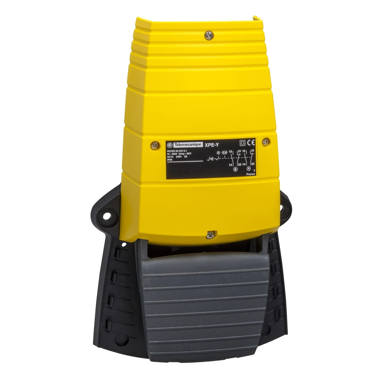SCHNEIDER ELECTRIC SNRXPEY110 INTERRUTTORE A PEDALE PLAS 1NC+NO GIALLO