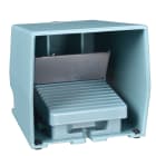SCHNEIDER ELECTRIC - SNRXPEM711 Interruttore a pedale singolo XPE-M c/protezione metallo blu - 2NC+2NO