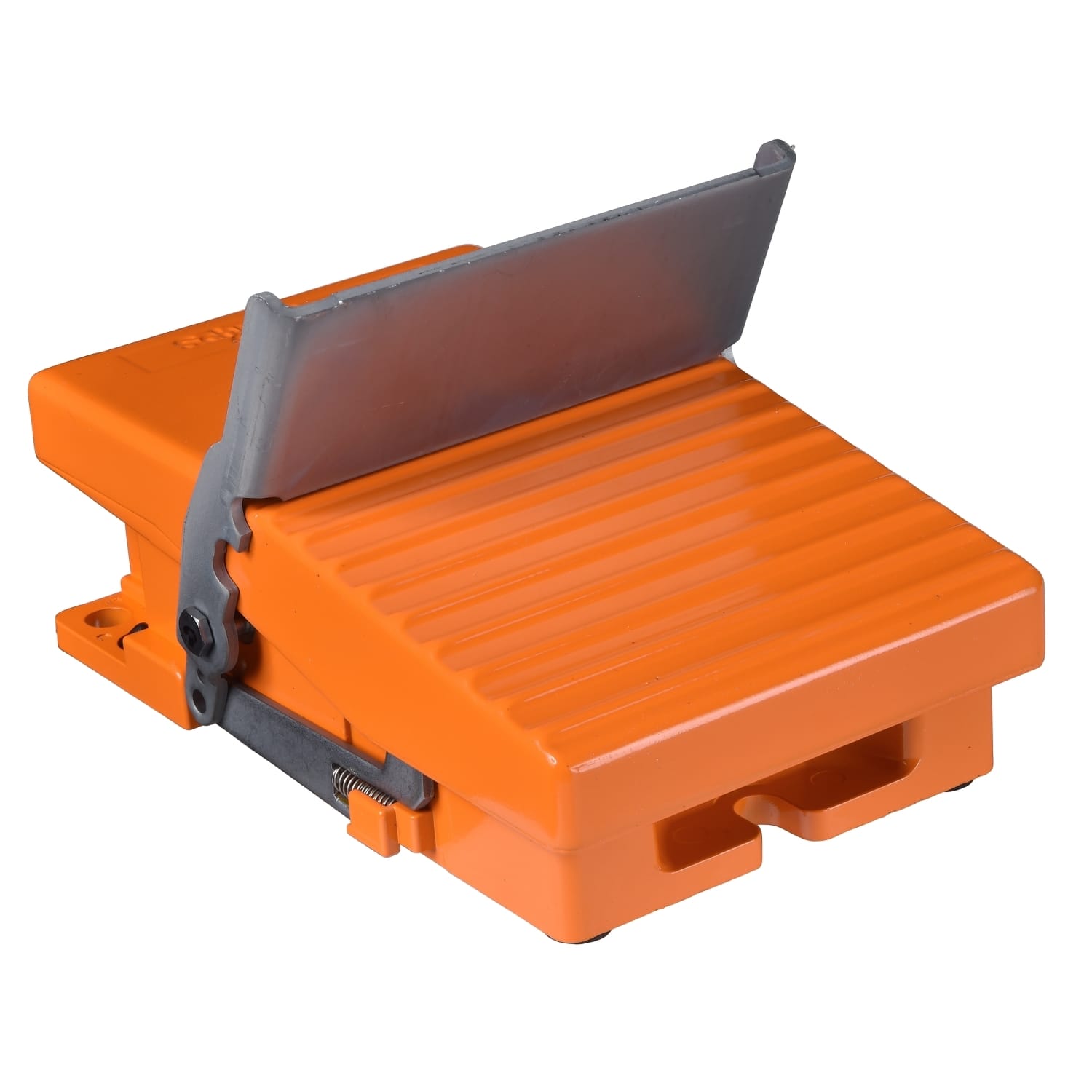 SCHNEIDER ELECTRIC - SNRXPER911 Interruttore a pedale singolo XPE-R senza protezione metallo arancio-2NC+2NO