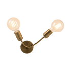 ROSSINI - RSSXPL002OS LAMPADA PARETE OTTONATA 2 LUCI