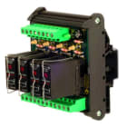 CABUR SRL - CBRXR042T24 R42T24 MODULO 4 OPTO 24V/240VAC 2,5A