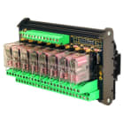 CABUR SRL CBRXR082EAD R82EAD MODULO 8 RELE 24VAC/DC 2SC 8A