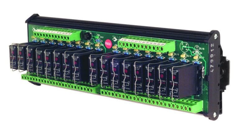 CABUR SRL - CBRXR162T24 R162T24 MODULO 16 OPTO 24V/240VAC 2,5A