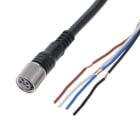 OMRON - OMRXS3FE421405A connettore M8 Acciaio dritto 4 poli 5 m