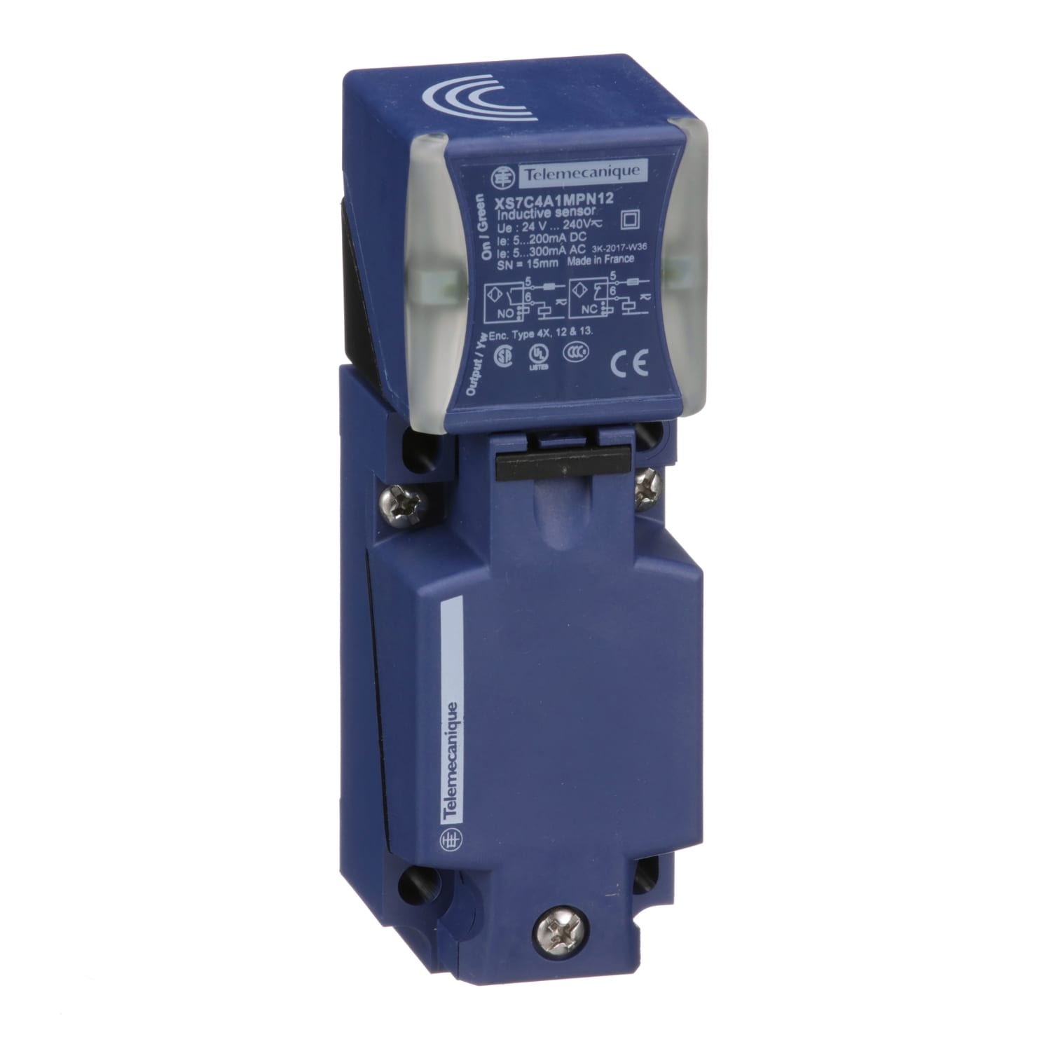 YAGEO TMSS ITALY SRL - TSIXS7C4A1MPN12 ACDC NO/NC 2 FIL SN 15MM CONN 1/2NPT