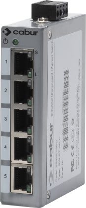 CABUR SRL - CBRXSWET5PU SWET-5PU SWITCH ETHERNET 5 PORTE U