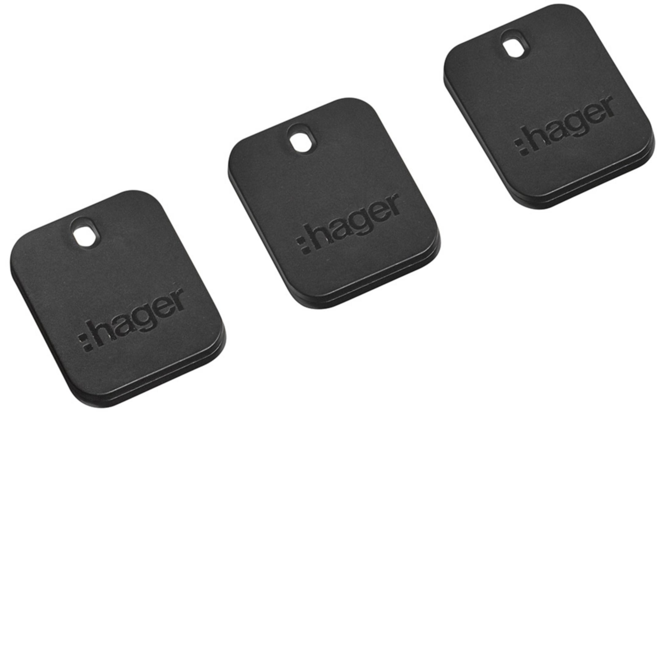 HAGER HAGXVA400 KEY TAGS UTILIZZATORE CONFEZIONE 3 PEZZI