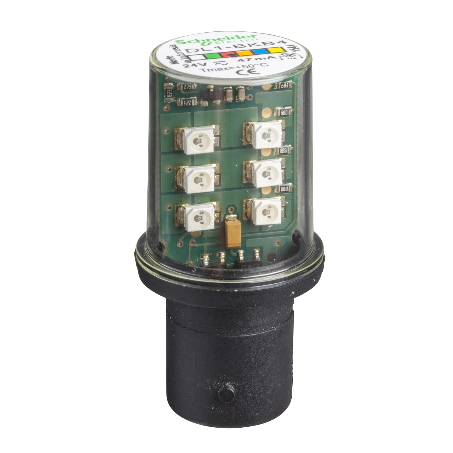 SCHNEIDER ELECTRIC - SNRDL1BKB4 LAMPADA LED LUCE LAMPEGGIANTE RO