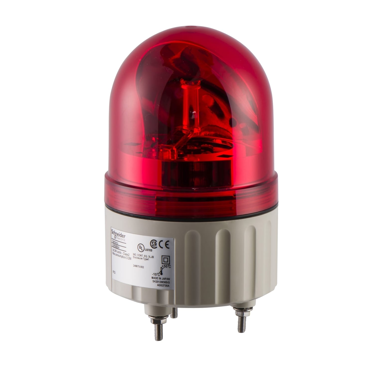SCHNEIDER ELECTRIC SNRXVR08B04 DISPOSITIVO A LUCE ROTANTE ROSSO