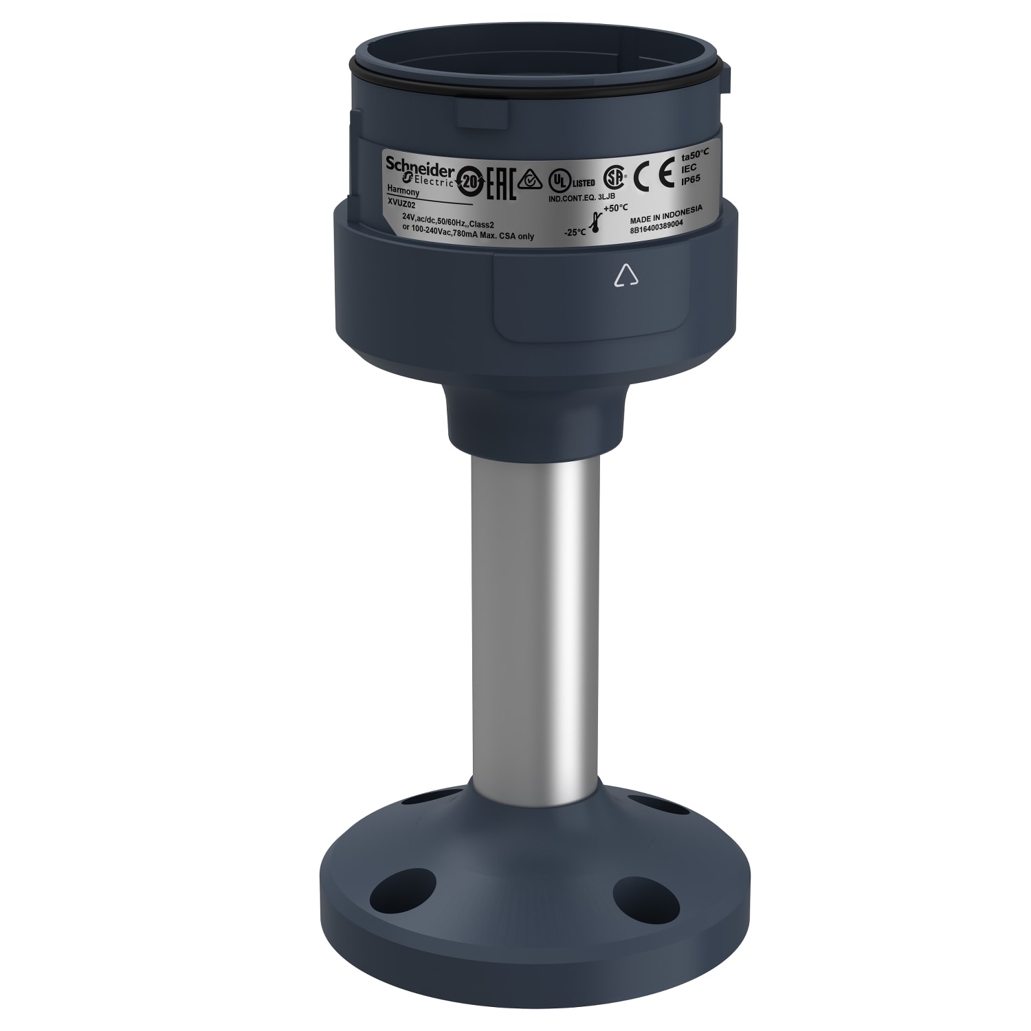SCHNEIDER ELECTRIC SNRXVUZ02 ZOCCOLO NERO + TUBO 100MM
