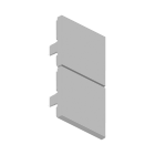 ROSSINI - RSSYEN118GR COPPIA TESTATE TERMINALI GRIGIE PER YEN