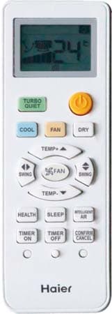 HAIER HVAC SOLUTIONS HAITD0052934 YR-HE TELECOMANDO INFRAROSSO