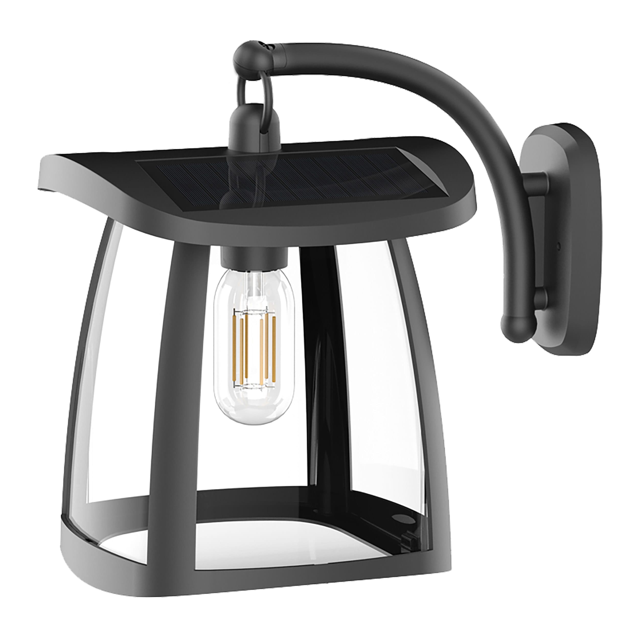 BOT LIGHTING SRL - BTLYUCCA LANTERNA SOLARE RICARICABILE LED NERA 1,