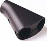 ABB SPA - ABBY101010/BL DERIV. A Y NC10+NC10+NC10 PA66 BK IP40