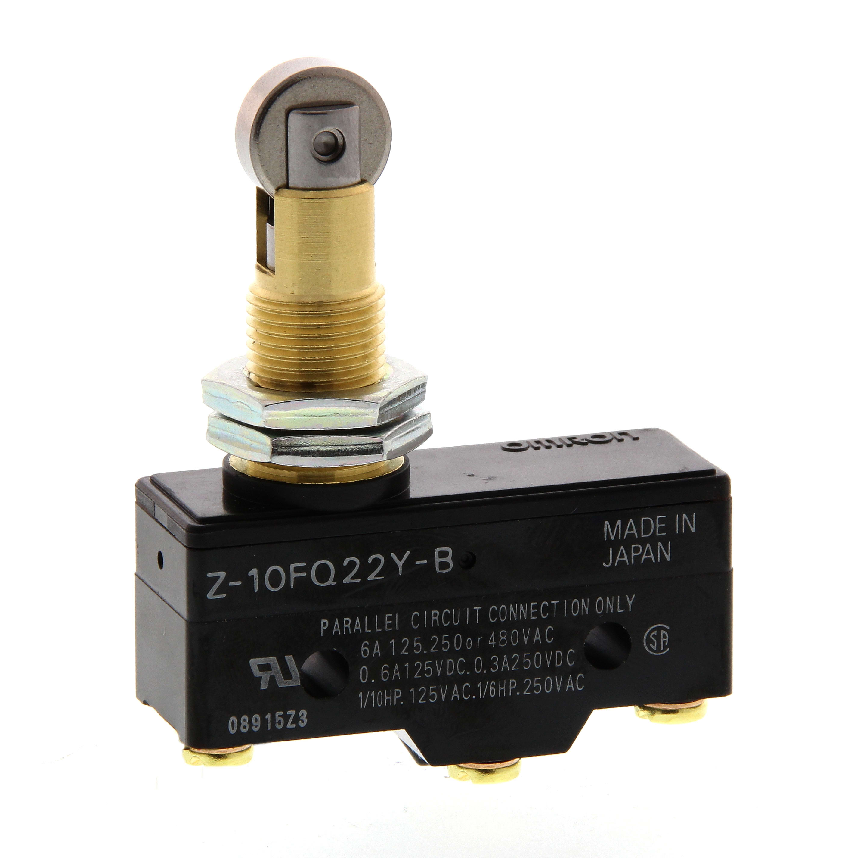 OMRON OMRZ10FQ22YB-106726 FINECORSA Z, DPDT, 10 A/250VCA, PUL. E R