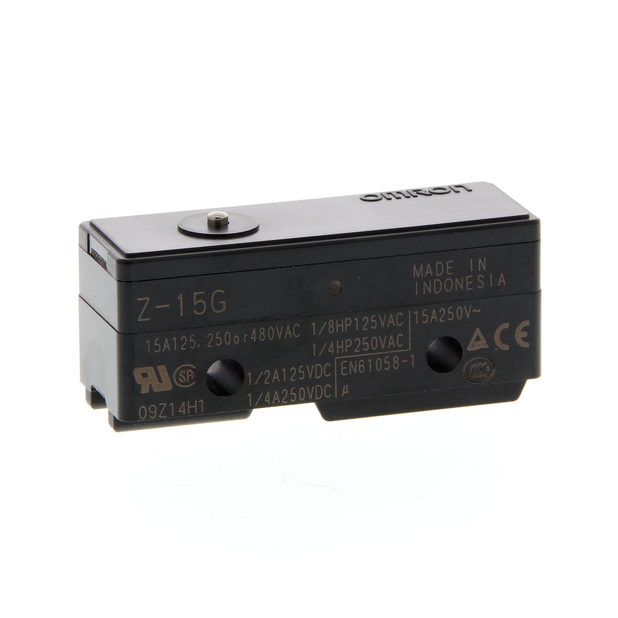 OMRON OMRZ15G FINECORSA- MICRO 1CONT SC PULSANTE.SALDA