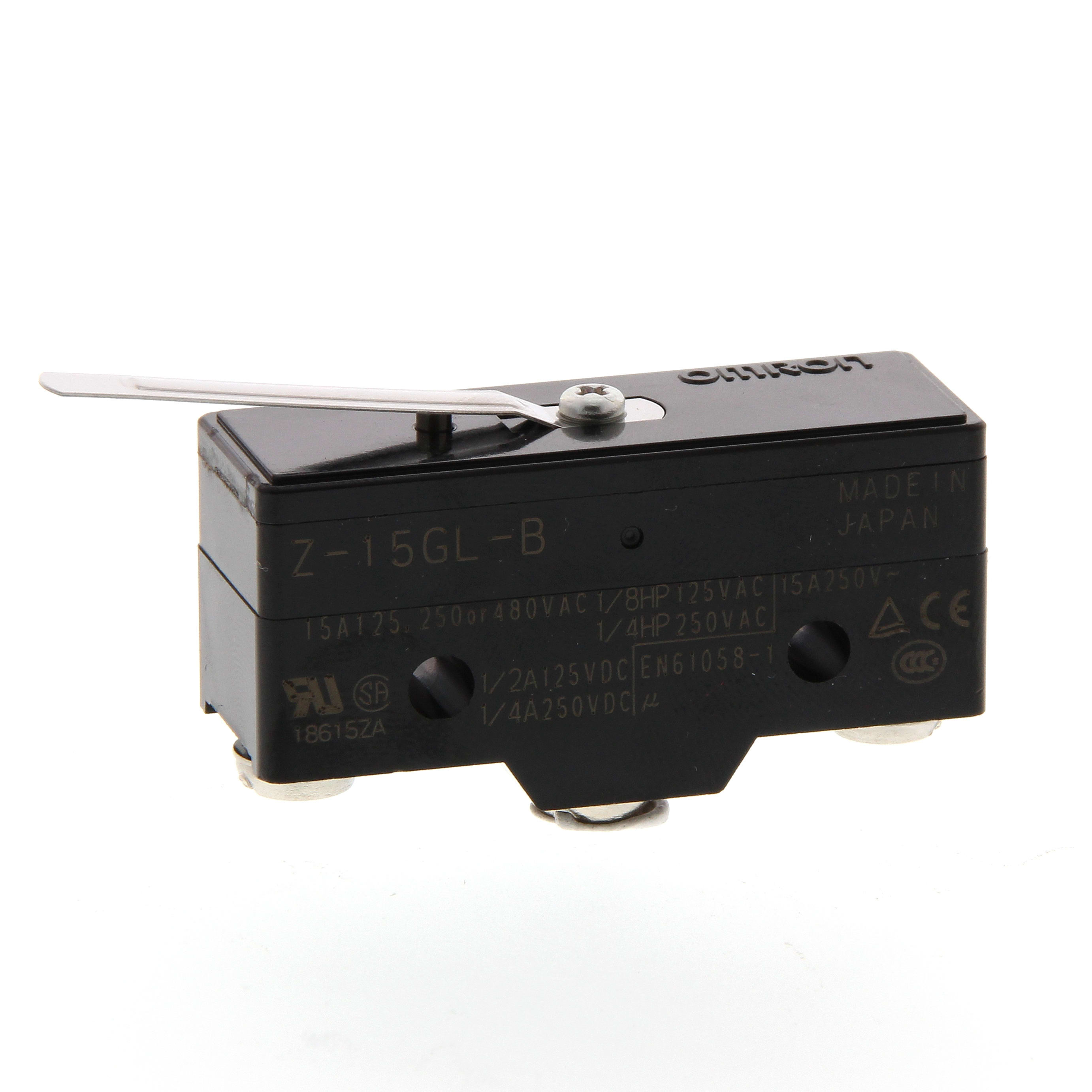 OMRON OMRZ15GLB FINECORSA- MICRO1 CONTATTO IN SC. 15 A/2