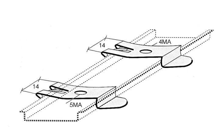 CABUR SRL - CBRZ121017 ACI121017 SUPP. PER BARRA 35 4MA