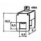 CABUR SRL CBRZ121119 ACI121119 MORS.CON S..X 6X6 0,5-16