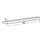 CABUR SRL CBRZ121123 ACI121123 BARRA RAME ETP 6X6 2METRI