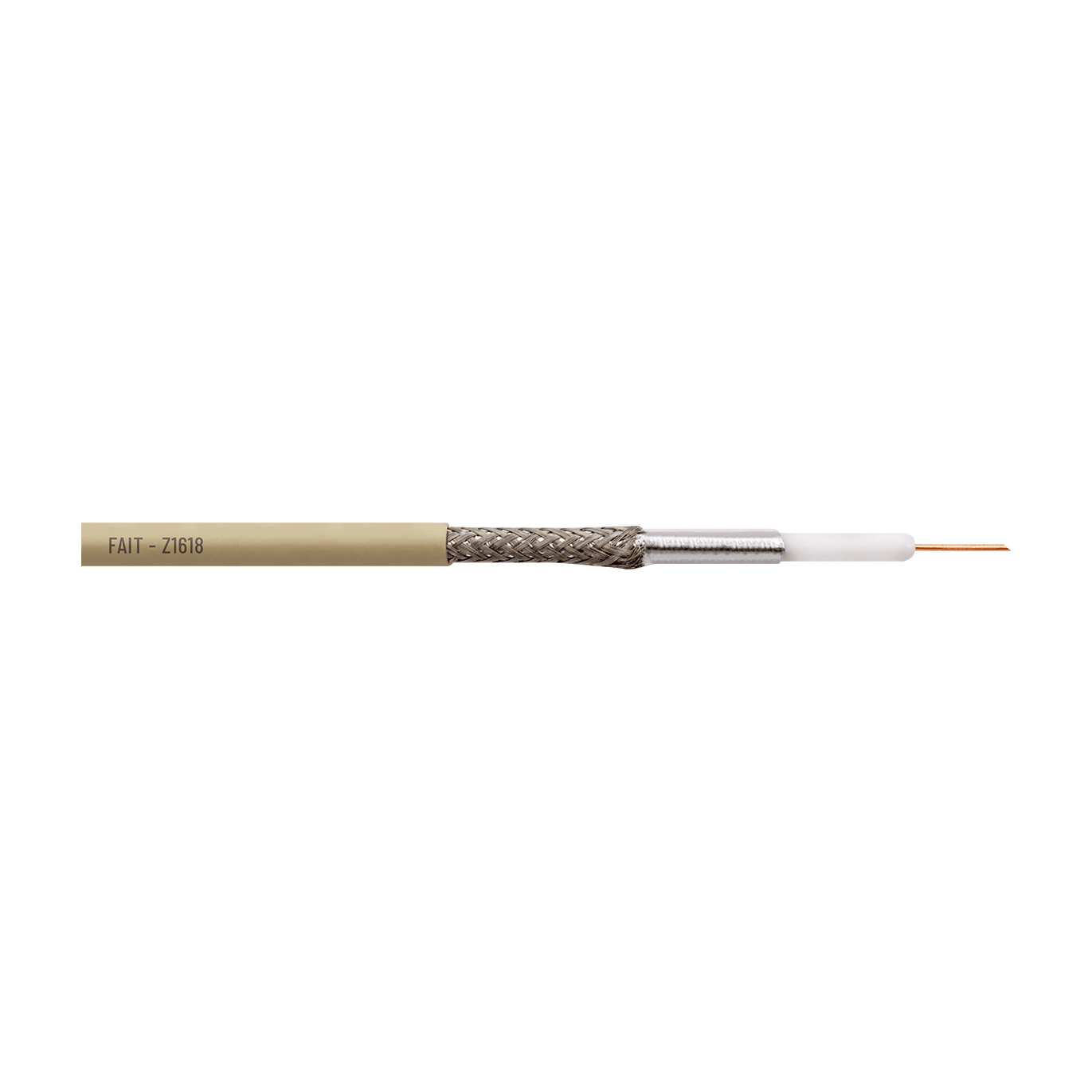 FAIT SRL - FIT6000011 Z1618M-CAVO COAX 6,7MM, MATASSA 100M