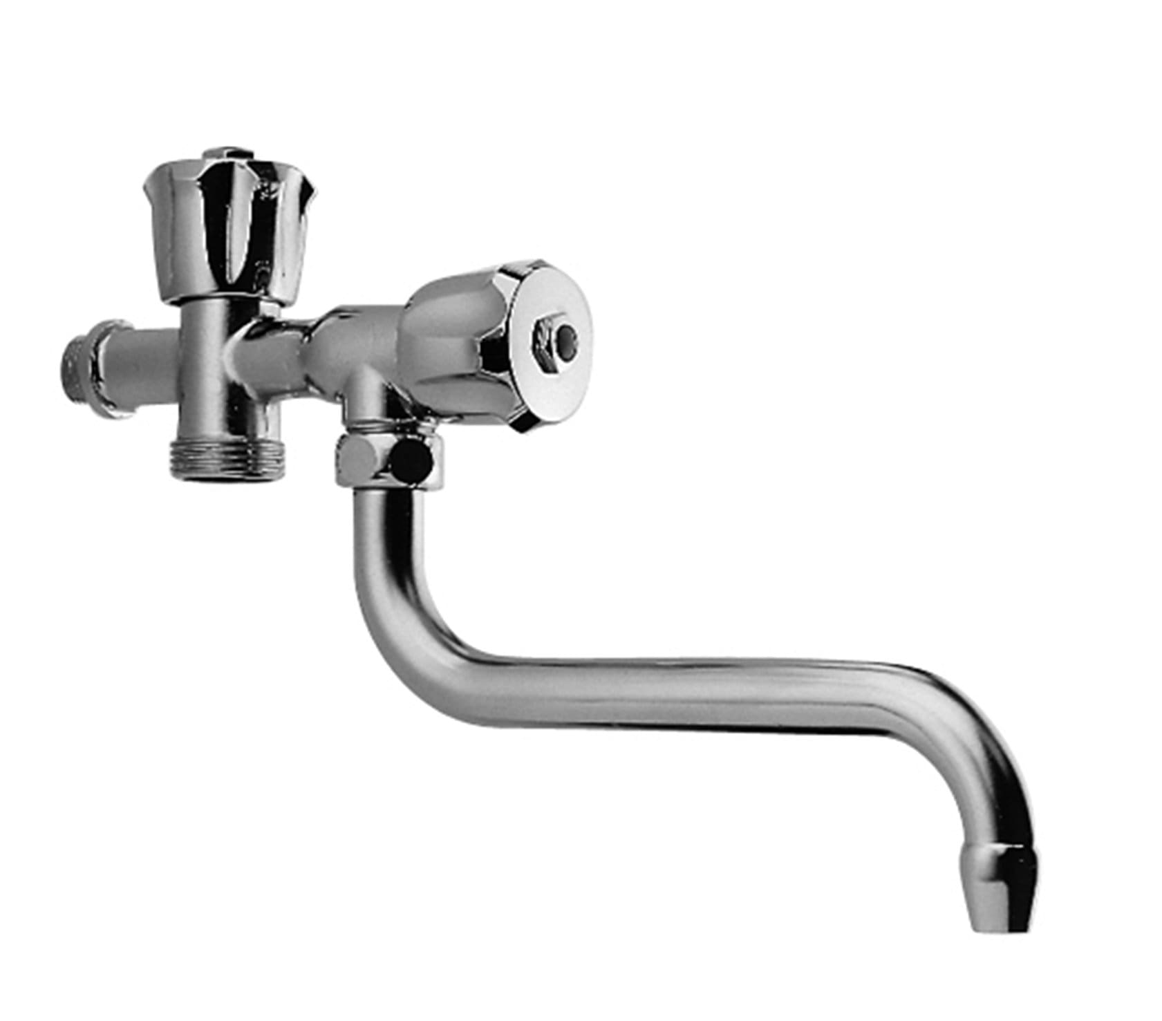 RUBINETTERIA PAFFONI - PFFZACC015CR RUBINETTO SNODO 2 VIE 1/2 CROMO