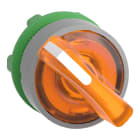 SCHNEIDER ELECTRIC - SNRZB5AK1253C0 Testa selettore luminoso arancione -2 pos- ghiera grigia- per LED universale- Ø22