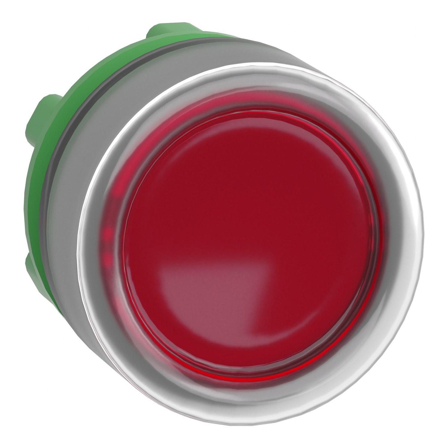 SCHNEIDER ELECTRIC SNRZB5AW543C0 TESTA PULSANTE LUM. ROSSO GHIERA GRIGIA