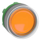 SCHNEIDER ELECTRIC - SNRZB5AW553C0 Testa pulsante luminoso giallo ghiera grigia- per LED universale- Ø22