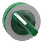 SCHNEIDER ELECTRIC - SNRZB5FK1433C0 Testa selettore lum verde ghiera grigia