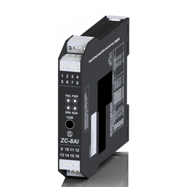 SENECA SCXZC-8AI MOD. 4RTD/RS485 CAN ALIM 12-24VDC/AC 17.