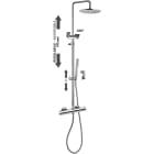 RUBINETTERIA PAFFONI PFFZCOL633LIQCR COLONNA DOCCIA MINI BIRILLO COMFORT SENZ