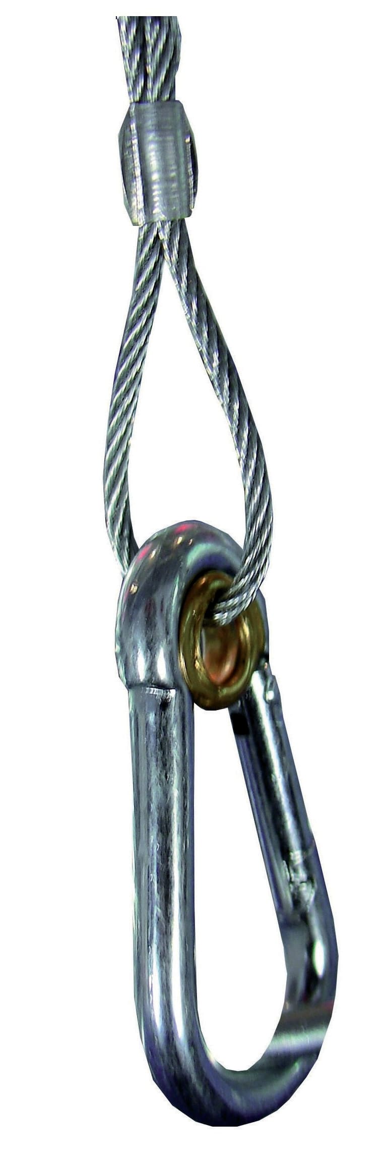 TEKNOMEGA SRL TKGZCT1175 CAVO TERMINALE A MOSCHET. SILVER 1M +MOR