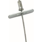 TEKNOMEGA SRL - TKGZCT2125 ZipClip-Kit Term ad ancor - Silver 5 mt