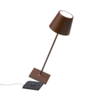 ZAFFERANO SRL ZFFLD0340R3 POLDINA PRO TAVOLO D.111X380MM. CORTEN 2