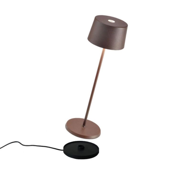 ZAFFERANO SRL ZFFLD0850R3 OLIVIA TAVOLO PRO D.110X350MM. CORTEN 2,