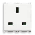 VIMAR SPA - VIW14219 PRESA 2P+T 13A INGLESE BIANCO