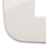 VIMAR SPA - VIW19696.83 PLACCA ROUND 1MP AVORIO