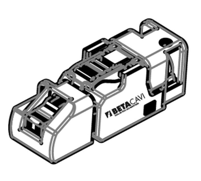 NUOVA BETACAVI SRL BTV505040 CONNETTORE RJ45 PER CAVO HD IP