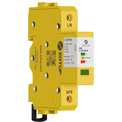 ZOTUP SRL ZOT207104 L 7/30 400 FF SPD T1 E T2 IIMP 7 KA TT E