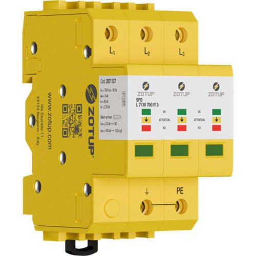 ZOTUP SRL ZOT207137 L 7/30 750 FF 3 SPD T1 E T2 IIMP 5 KA TN