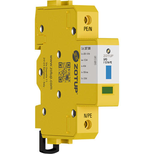 ZOTUP SRL ZOT207300 I 12 N-PE SPD T1 E T2 IIMP 12,5 KA TT