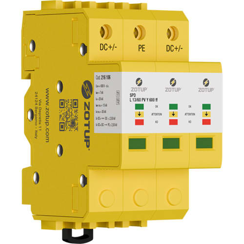 ZOTUP SRL ZOT216106 L 13/60 PV Y 600 FF SPD T1 E T2 IIMP 7 K